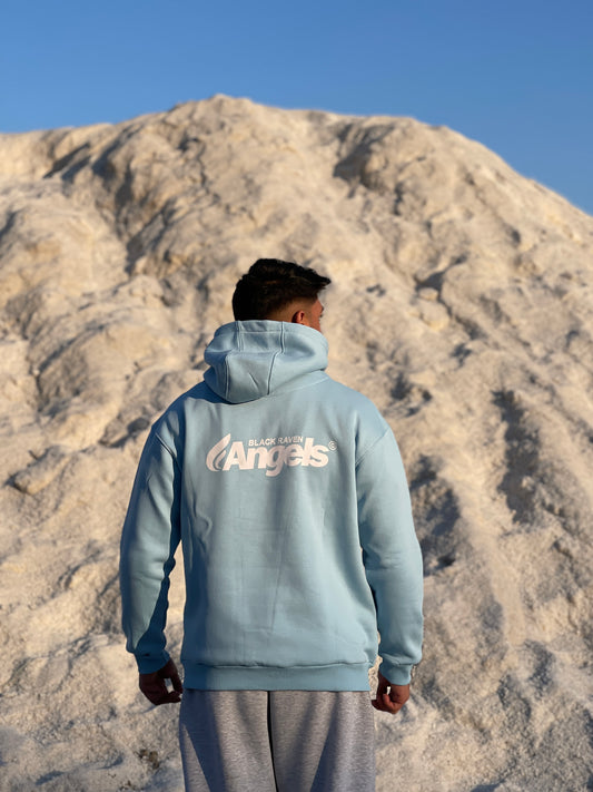 Baby blue hoodie from Black Aqua Collection